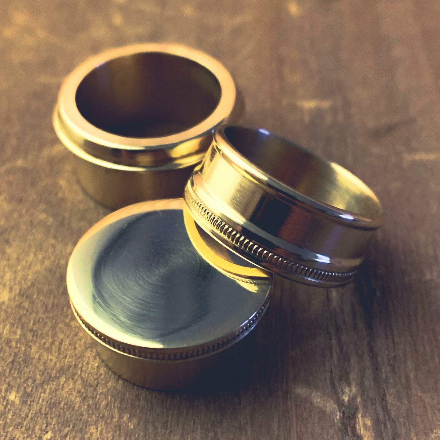 MB Custom Rods Studio Fliegenruten Uplock Slide Band Rollenhalter Hardware Messing