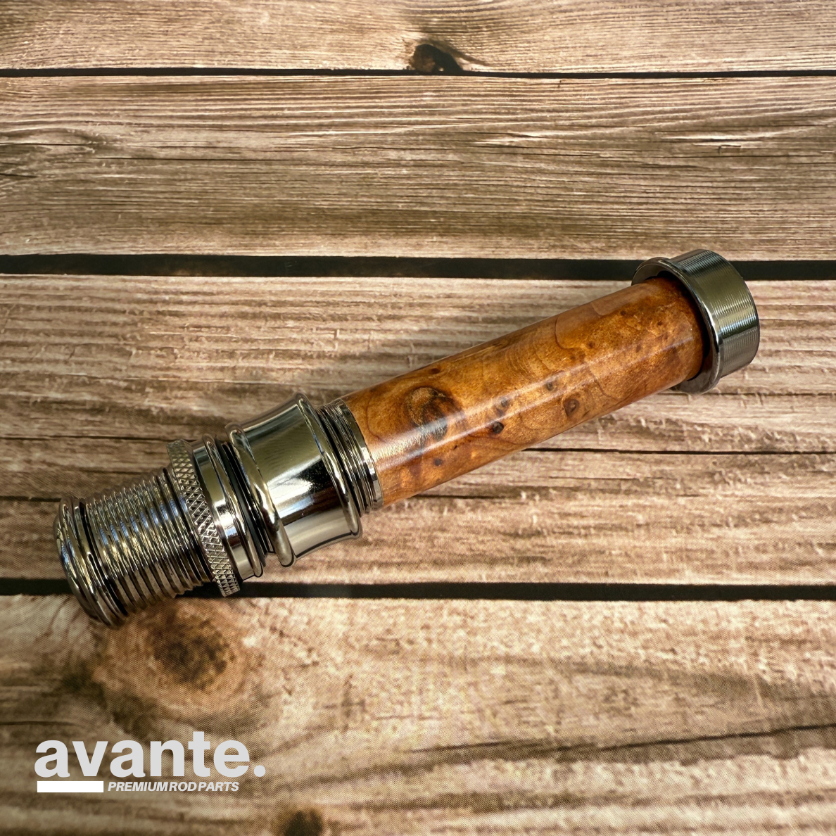 Avante HS 19 Uplock Black Nickel Silber Fliegenruten Rollenhalter Hardware