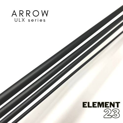 Element 23 – Arrow ULX Blank 801-4 8 pi 1 wt 4 pièces – noir mat