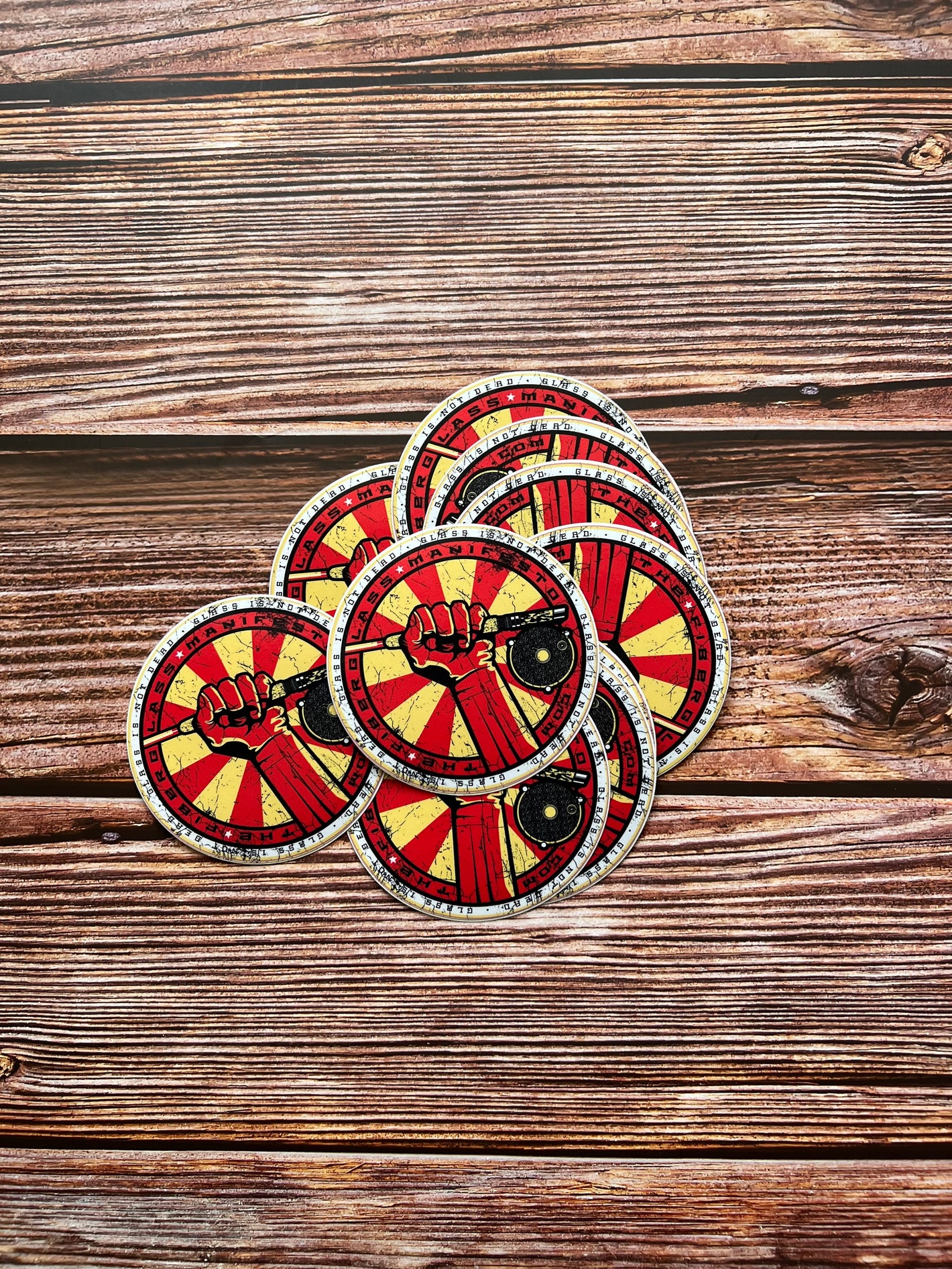 T.F.M - Comrade Decal Sticker 8cm rund