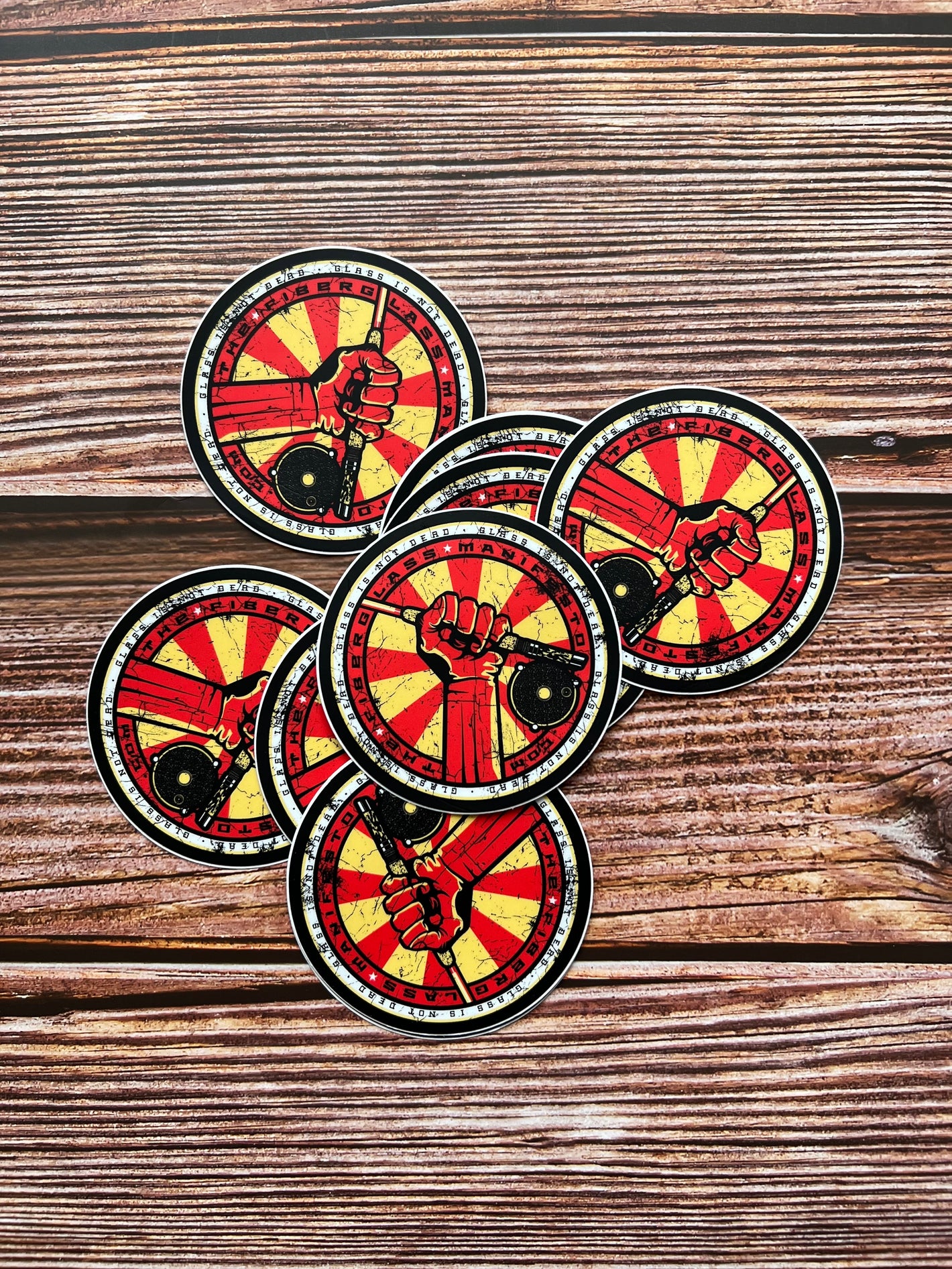 T.F.M - Comrade Decal Sticker 7cm rund