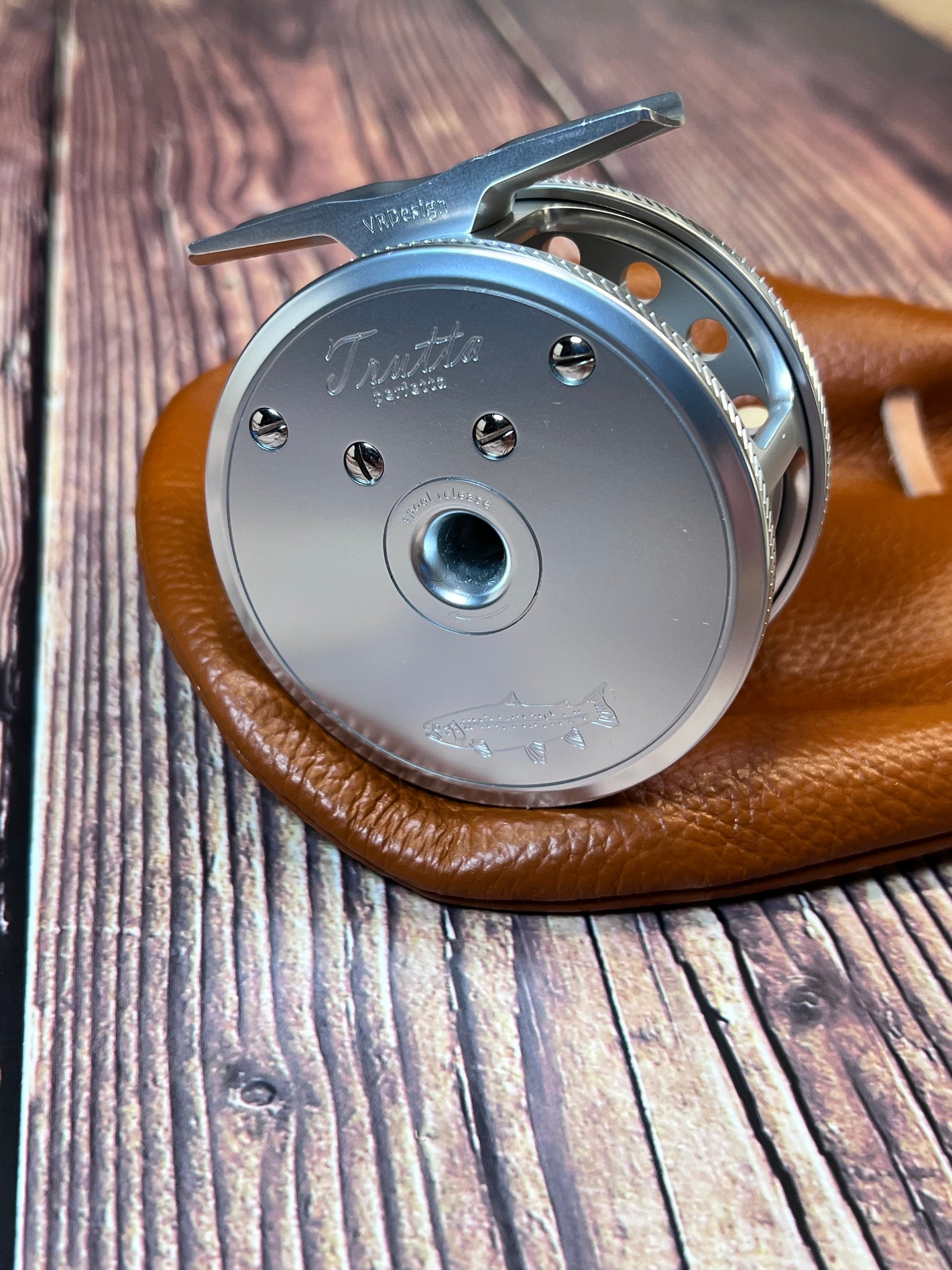 VR-Reels Trutta perfetta 2 3/4" - Fliegenrolle - Silber