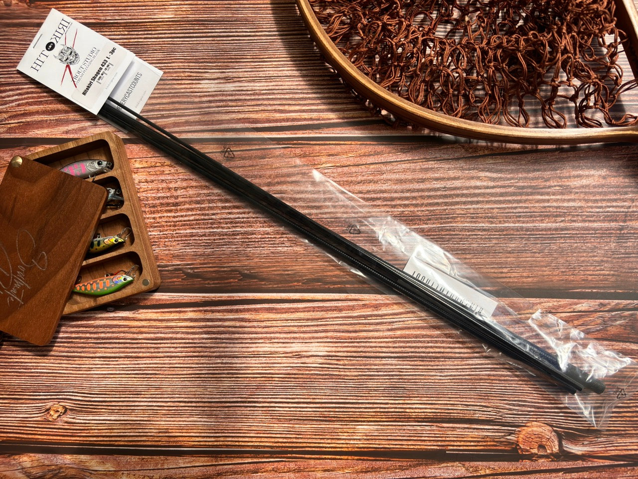 HITOKIRI SHAGEN 503 Baitcasting BFS Blank 5ft 1-6 gr. 3 tlg