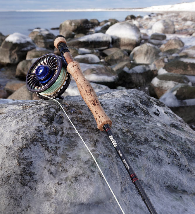 Canne à mouche Red Truck Diesel 486C - Blank 4 pièces 8,6 pi 4wt