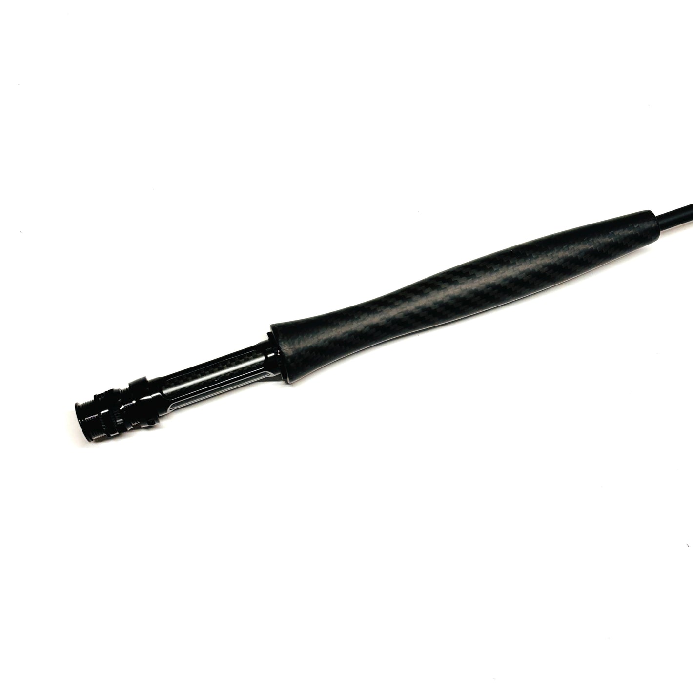 Ensemble porte-moulinet et poignée pour canne à mouche Carbon Nymphing Uplock II