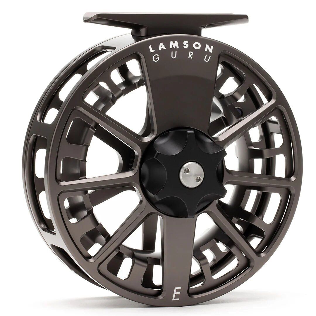Waterworks Lamson Guru E-Series Euro Nymph 3+ Reel Fliegenrolle - Tungsten