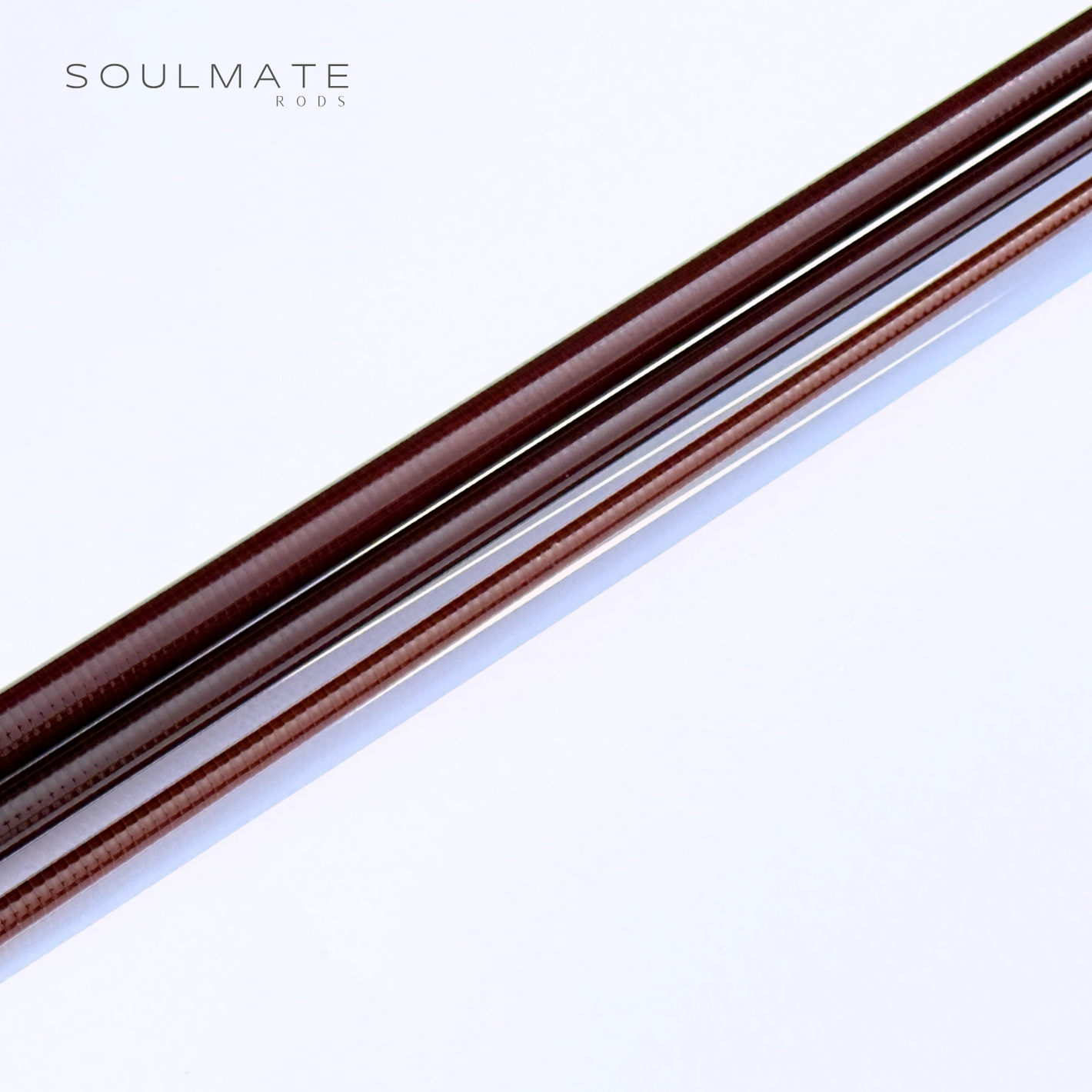 Soulmate Glassic Para 802 Fiberglas Blank 8ft 2wt 3pc brown sugar