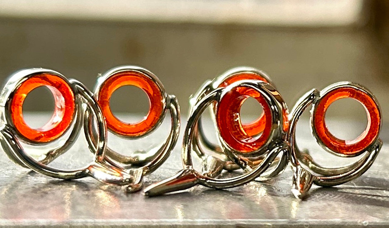 Struble USA Agate 9mm Ring - PURE AGATINE RED