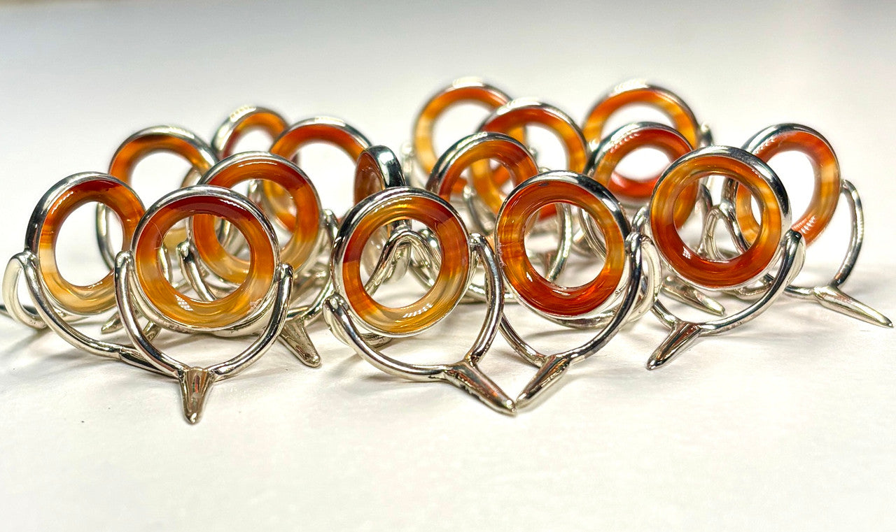 Struble USA Agate 10mm Ring - TROPICAL SUNSET