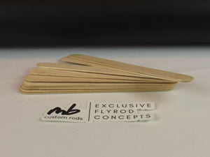 Spatule en bois personnalisée MB - 10 pièces
