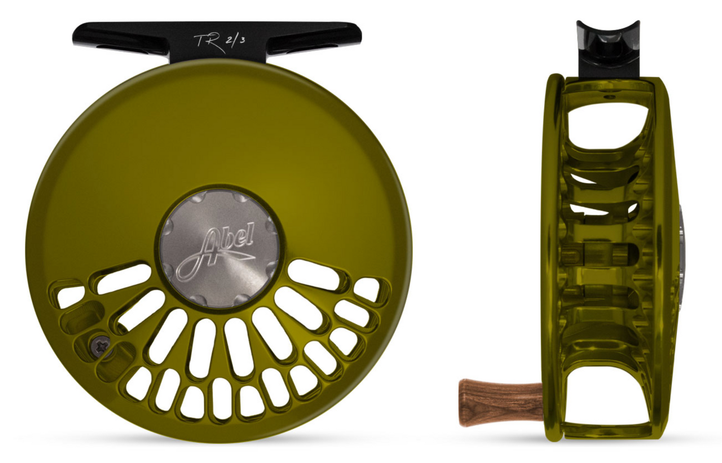 Moulinet à mouche Abel TR 2/3 Olive