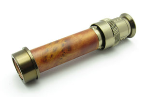Porte-moulinet Payne Style UP Lock en titane fumé avec insert en liège