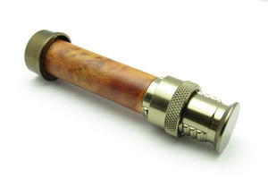 Porte-moulinet Payne Style UP Lock en titane fumé avec insert en liège