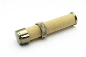 Porte-moulinet pour canne à mouche ultraléger Cap & Ring Downlock - titane fumé
