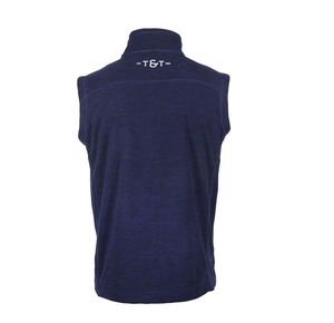 Gilet polaire thermique bleu nuit Thomas & Thomas