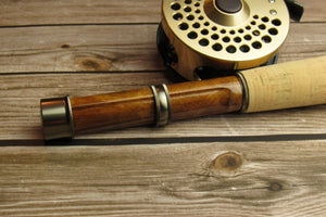 Avante Premium Cap & Ring Downlock  Fliegenruten Rollenhalter inkl. Burl Insert