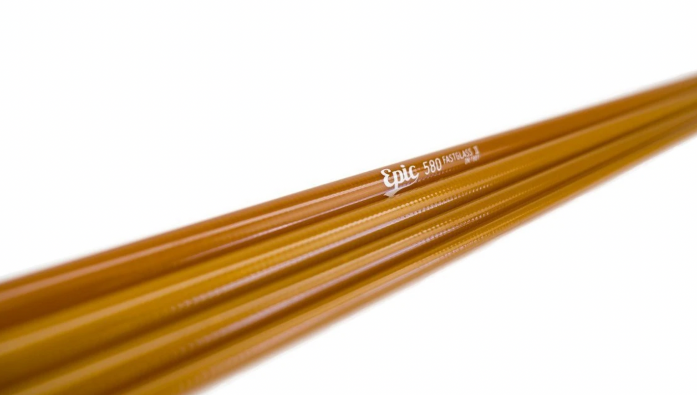 Canne à mouche Epic Swift Fastglass II 580 5wt Blank Ambre