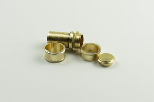 Avante Fliegenruten Uplock Rollenhalter Hardware Set #4-6 gold