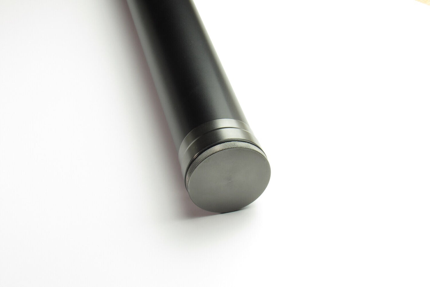 RodTux Black - Aluminium Rutenrohr für Fliegenruten Länge 80cm