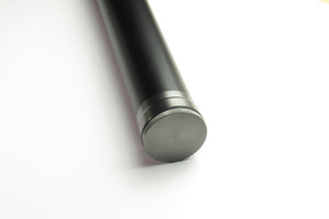 RodTux Black - Aluminium Rutenrohr für Fliegenruten Länge 80cm