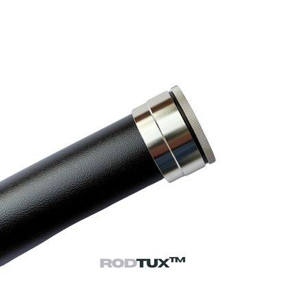 RodTux Premium Aluminum Rod Tube Black Silk Classic