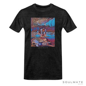 Soulmate T-Shirt Heather Grey FISH PSYCHO TEE