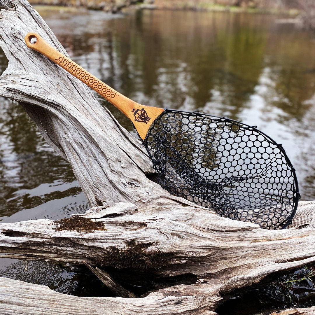 Épuisette de pêche à la mouche REACH NET de Hex Fly Co. 