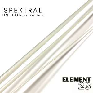 Élément 23 – Spectral Uni-Eglass Blank 602-3 6 pi 2 wt 3 pièces Transparent
