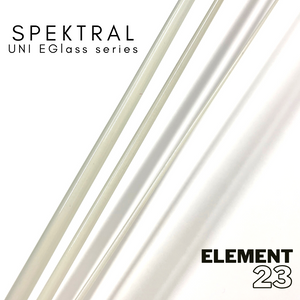 Élément 23 – Spectral Uni-Eglass Blank 602-3 6 pi 2 wt 3 pièces Transparent
