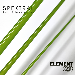 Élément 23 – Spectral Uni-Eglass Blank 602-3 6 pi 2 wt 3 pièces Chatreuse