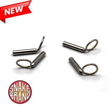 NOUVEAU ! SnakeBrand UNIVERSAL Embout Rond Top - Anneau de scion Black Nickel