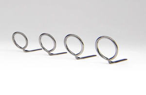 SnakeBrand Universal SINGLE FOOT Fliegenruten Ring - Black Nickel