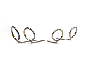 SnakeBrand Universal SINGLE FOOT Fliegenruten Ring - Black Nickel