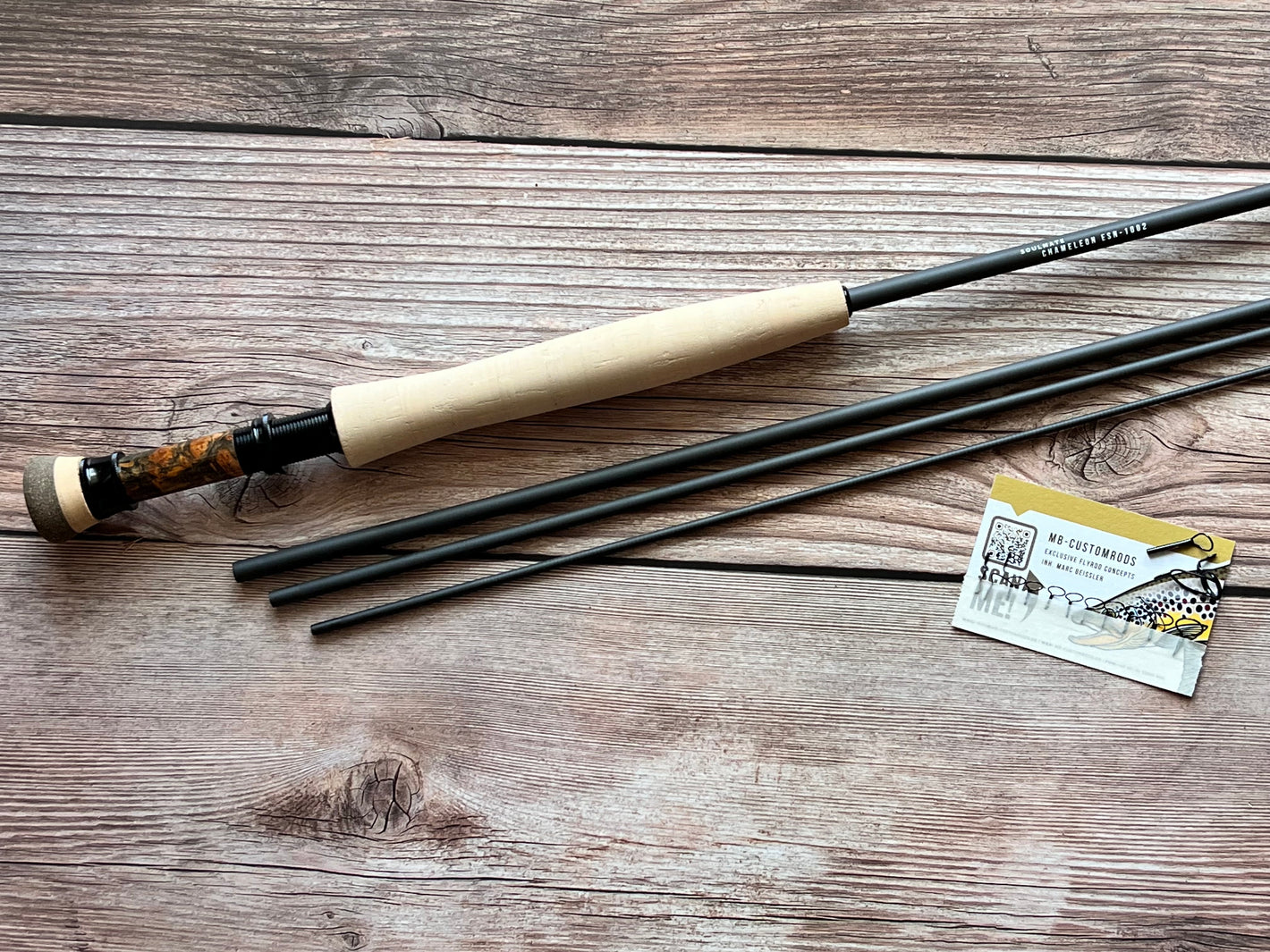 Soulmate Chameleon II ESN 1063-4 rod building kit - Euro Nymphing