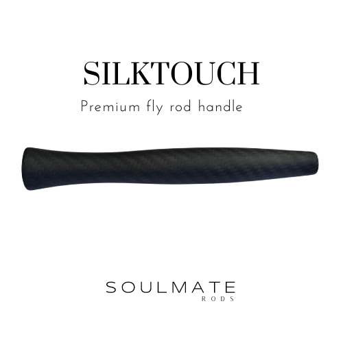 Carbon Ultralight SilkTouch Griff für Fliegenruten Half Wells