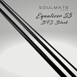 Soulmate Equalizer 53 Baitcasting BFS Blank 5ft 2-7 gr. 3tlg