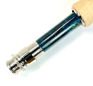 Porte-moulinet pour canne à mouche Struble U20 BNS Uplock, nickel brillant (matériel de fixation uniquement)