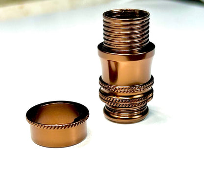 Struble U20 Bronze anodized uplock fly rod reel seat (skeleton hardwar