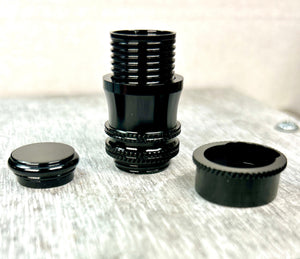 Struble U20 BLACK anodisierter Uplock Fliegenruten Rollenhalter (Skeleton Hardware only)