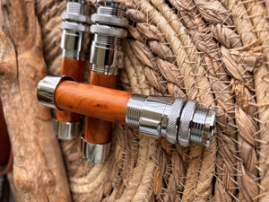 Porte-moulinet pour canne à mouche Avante XO Downlock M2 chromé
