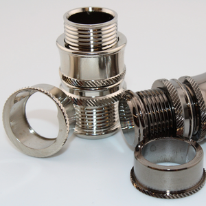 Porte-moulinet Avante XUL20 Uplock argent nickel brillant (matériel squelette uniquement)
