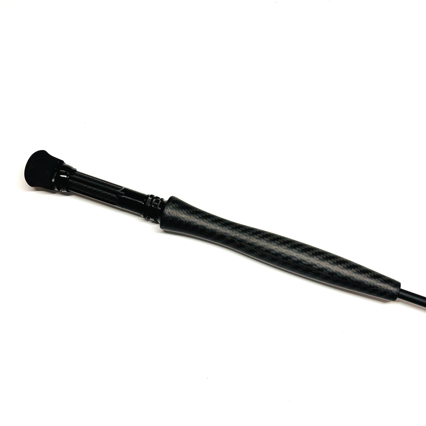 Fly Rod Reel Seat &amp; Handle Set Carbon Nymphing Downlock