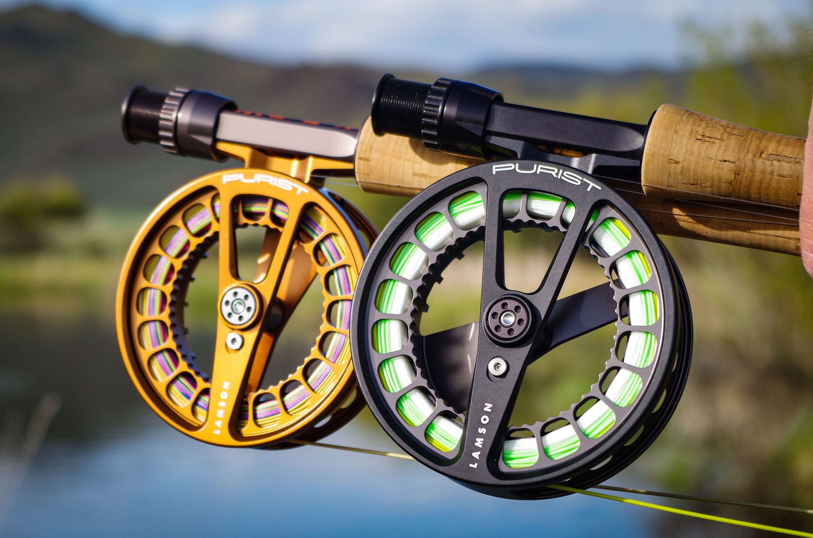リール Waterworks Special Edition II Purist 1 Waterworks Lamson Purist II Reel - Tribute fly reel