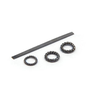 SnakeBrand Hakenöse Ring & Wire classic Nickel Silber