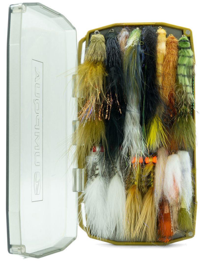 Grande boîte à mouches Umpqua UPG Foam Streamer Olive