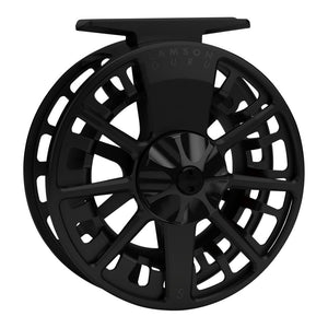 Waterworks Lamson Guru S -5+ Fliegenrolle Reel Blackout