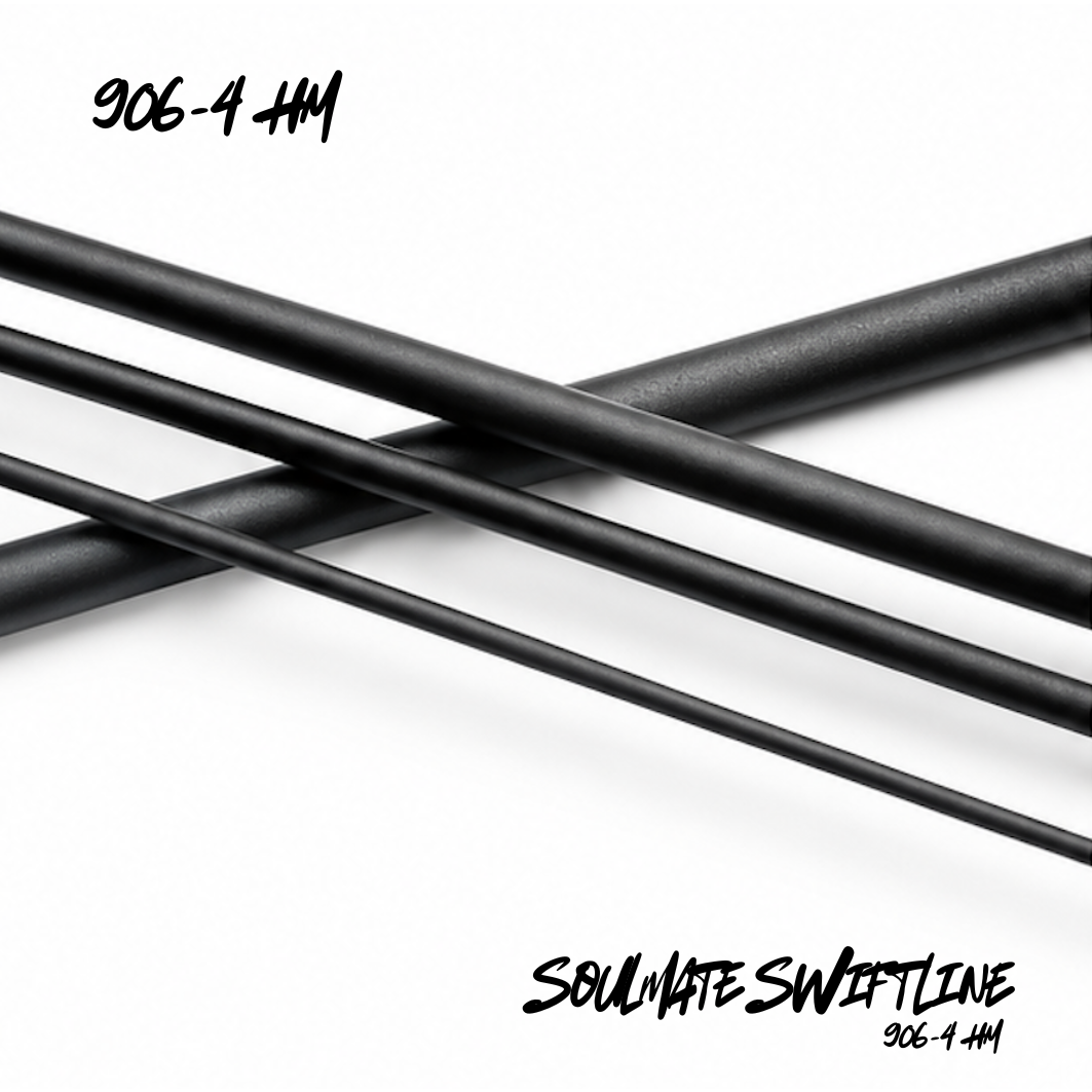 Ébauche de canne à mouche Soulmate Swiftline 9ft soie 6 pour la pêche à la mouche côtière