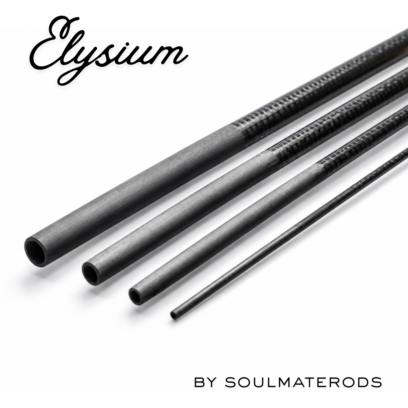 NEW! Soulmate Elysium 803 Fliegenruten Blank 8ft 3wt 4pc