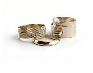 Classic Garrison Slide Band Rollenhalter Hardware - Nickel Silver