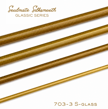 Soulmate Silksmooth Glassic SGlas Series 703 Fiberglass Blank OLIVE